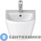 картинка Биде подвесное Duravit D-Neo 370x540 мм, с переливом, с 1 отв под смес., белый (2294150000)