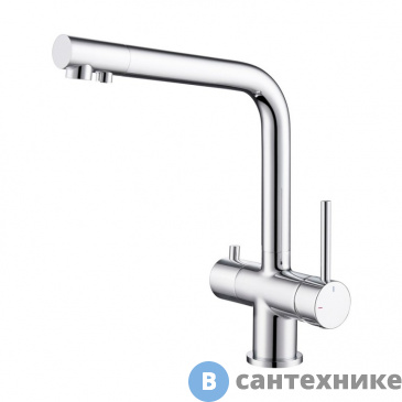 картинка Смеситель Timo Saona 2396/00F для кухни с подключением фильтра, хром