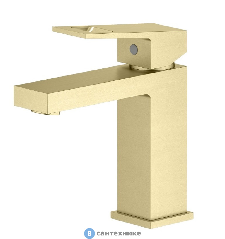 Смеситель Timo Briana 7161/17F для раковины, золото матовое