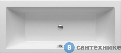 картинка Ванна акриловая Ravak FORMY 02 SLIM 180x80 (C891300000)