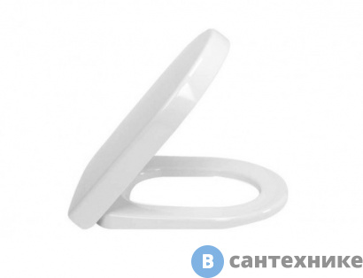 картинка Сиденье для унитаза Villeroy & Boch Subway 2.0 9M69S101 с крышкой, с плавным опусканием