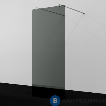 картинка Душевая перегородка WasserKRAFT Vechte 60W39BN-TG 900х2000