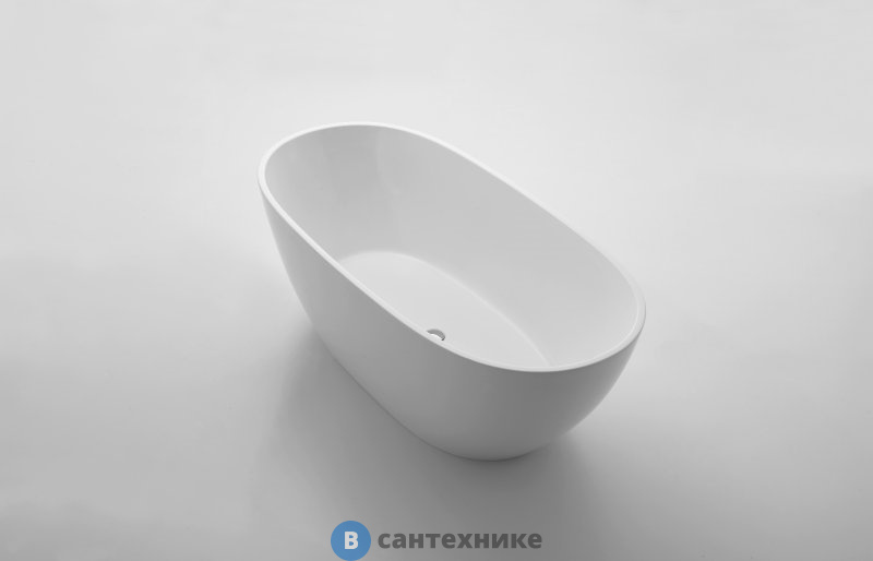 Акриловая ванна BelBagno BB81-1500-W0 1500x750x590, без перелива