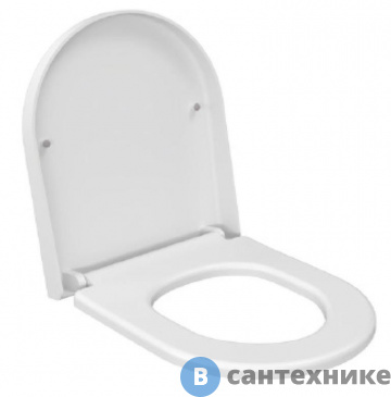 картинка Сиденье д/унитаза Ambassador Queen 112T20001 (толстое) белое