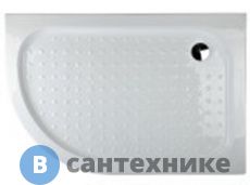 Душевой поддон Edelform EF-8070 R 800*1200*130 мм, радиальный