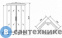 картинка Душевая кабина Bolu BL-100n Sektors 100х100