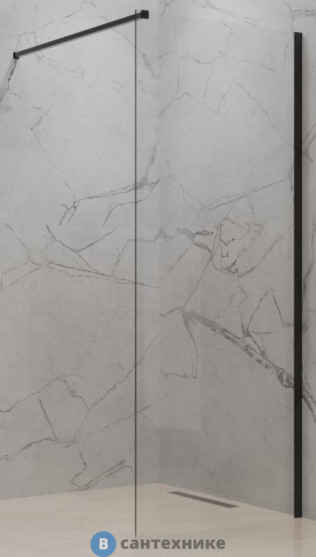 Душевая перегородка Paini PAINI-WalkIN90C 90x195, стекло прозрачное