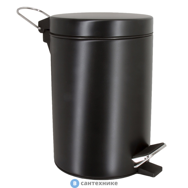 Ведро WasserKRAFT K-633 BLACK 3L