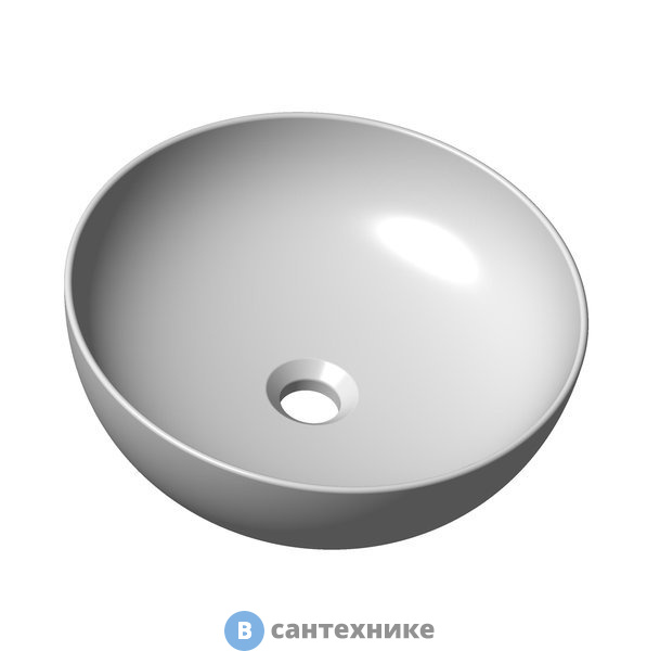 Умывальник Ravak UNI 400 B SLIM керамический белый (XJX01140003)