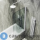 картинка Шторка для ванны поворотная на монопетле MaybahGlass 1400*500 Стекло 6 мм Сатин (MGV-610-1)