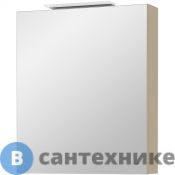 Зеркальный шкаф ROCA OLETA 60 A857646515 (подсветка, светильник, доводчики, капучино)