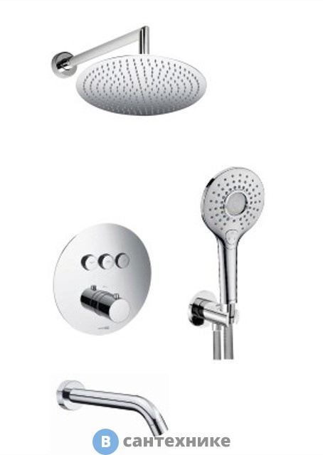 Встраиваемый комплект WasserKRAFT A175817 Thermo для ванны