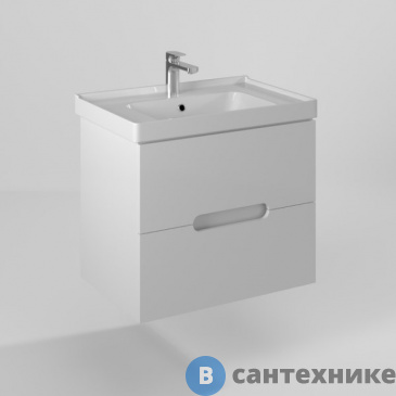 картинка Тумба под раковину BRIZ Пола т18-70 консольная (ум. Грейс) (236 03-18070-15 00 БЕЛ)