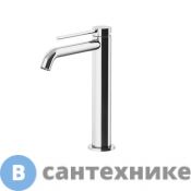 Смеситель Gattoni CIRCLE TWO для раковины высокий 227 мм, на 1 отверстие, с донным клапаном, хром (9146/91C0)
