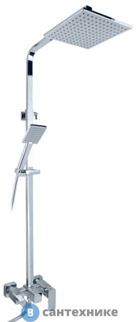 Душевая стойка Timo Selene SX-1013 Z хром телескоп