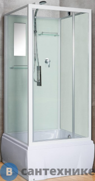 картинка Душевая кабина River TANA Б/К 90/38 (90*90*38)