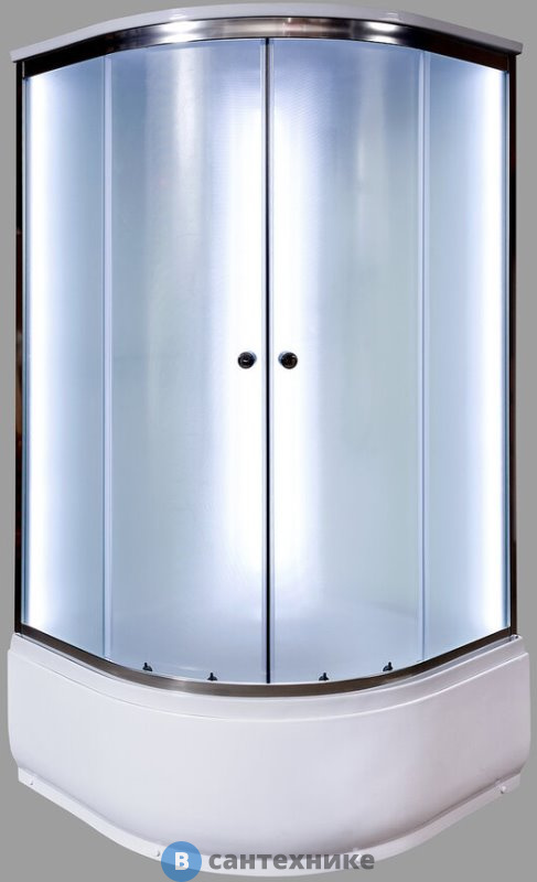 Душевая кабина Deto D10S LED (1000*1000*2200)