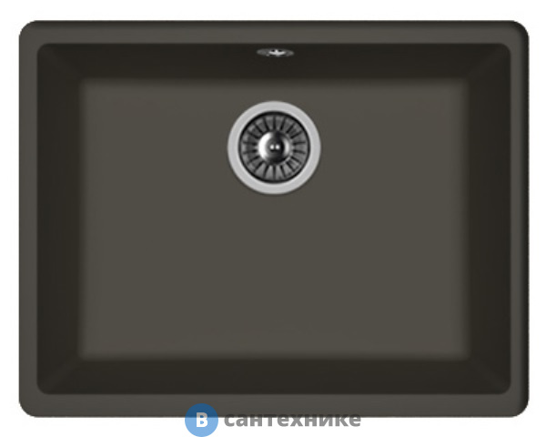 Кухонная мойка FLORENTINA Вега 500, антрацит FS (22.320.D0500.302)