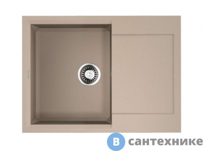 картинка Кухонная мойка OMOIKIRI Sakaime 68-SA бежевый (4993110)