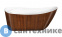 картинка Акриловая ванна Lagard MINOTI Brown Wood
