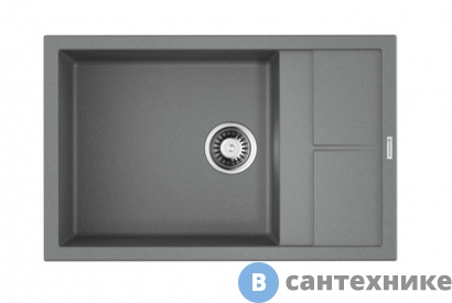 картинка Кухонная мойка OMOIKIRI Sumi 78 LB-GR grey (4993563)