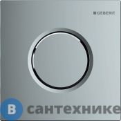 Кнопка смыва Geberit 116.011.21.5 ручной пневмопривод SIGMA 01 (хром)