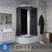 Душевая кабина Niagara Eco E100/70/40R/TN (100х70х215) высокий поддон (40 см), стекло тонированное