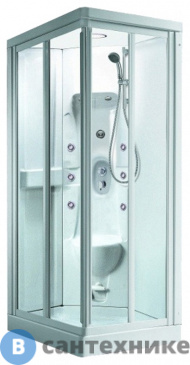 картинка Душевая кабина Albatros T09 REV R108 Multisystem L (ABTZMSSCMBN0000)