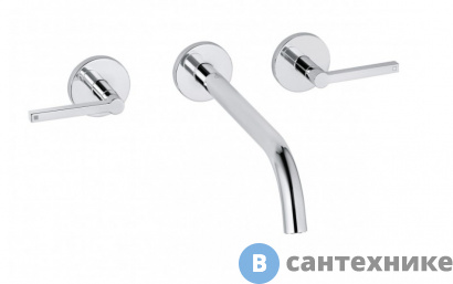 картинка Смеситель Kludi NOVA FONTE 201460515 для умывальника на 3 от.