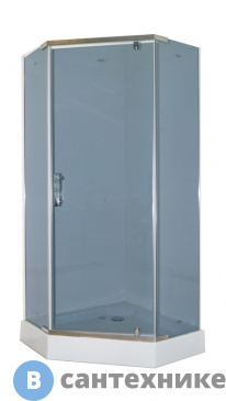 картинка Душевой уголок Parly ZPE91 (90*90*195)