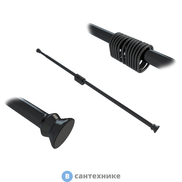 Карниз WasserKRAFT Elbe SC-721121 для ванной