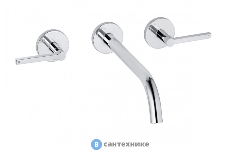 Смеситель Kludi NOVA FONTE 201460515 для умывальника на 3 от.