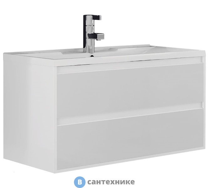 Тумба под раковину Акватон Римини 100 new (1A232801RN010)