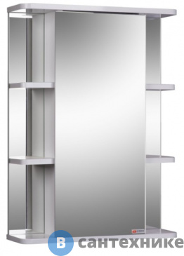 картинка Шкаф-зеркало Домино Оазис-2 55 Идеал левый/правый (DI44173HZ)