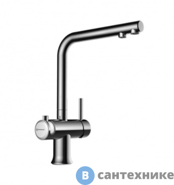 картинка Смеситель OMOIKIRI Hotaru-C-WH хром/белый (4994051)