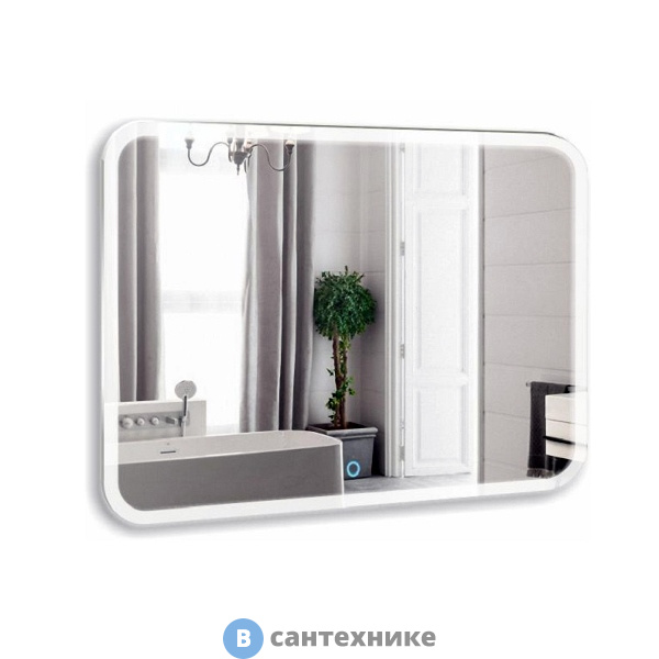 Зеркало AZARIO Стив- 2 1000*800 сенсор выкл+ подогрев (ФР-00001937)