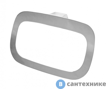 картинка Держатель полотенец WasserKRAFT Kammel K-8360 кольцо металл, хромоникелевое покрытие