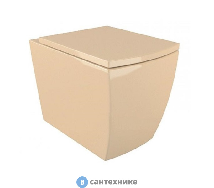 Унитаз подвесной Arcus G-050 бежевый (без сиденья)