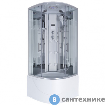 картинка Душевая кабина Niagara NG-709-01 (1000х1000х2200) высокий поддон (48 см)