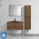 картинка Тумба под раковину Vincea Chiara 2D 1000 подвесная, 2 выкатных ящика soft-close, T.Oak (VMC-2C2100TO)