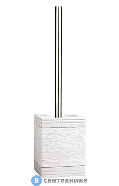 Щетка для унитаза WasserKRAFT Main K-4727 металл, хромоникелевое покрытие, полирезин