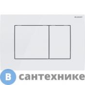 Смывная клавиша Geberit Delta30 115.137.11.1, для двойного смыва: альпийский белый