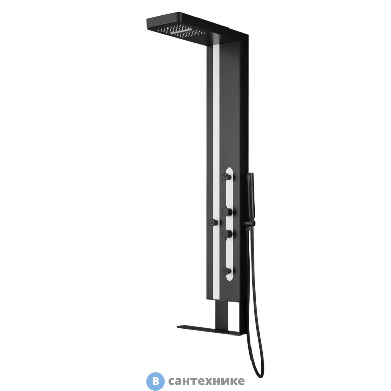 Душевая панель Black&White  GR027 White + Black (1400х200)