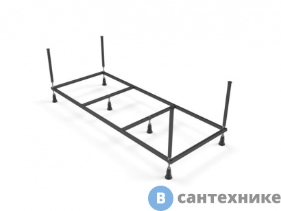 картинка Рама д/ванны Cersanit Virgo 180 NEW метал. в комплекте со сборочным пакетом (RW-VIRGO*180)