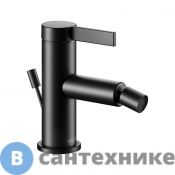 Смеситель Keuco IXMO PURE 59509371000 однорычажный для биде, с гарнитурой, чёрный матовый