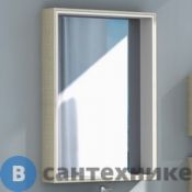 Зеркало-шкаф Акватон Фабиа 80 ваниль (1A166902FBPD0)