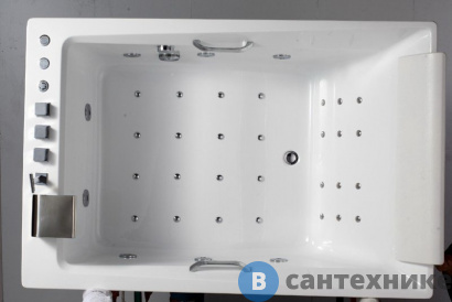 картинка Акриловая ванна ORANS BT-65105 L (1800x1200x680)