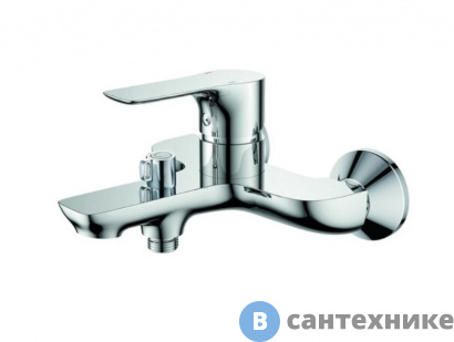 картинка Смеситель Orange Aristo M19-100cr однозахватный для ванны/душа