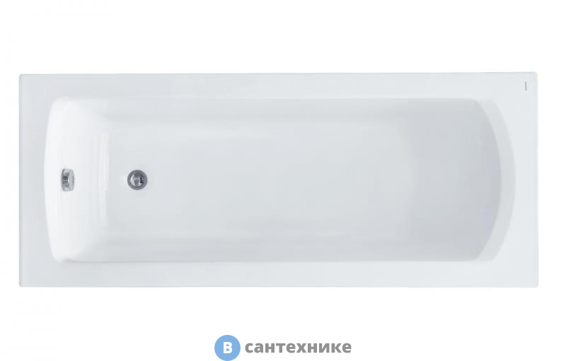 Ванна акриловая Santek Монако XL 170х75 (1WH111980), без каркаса и сифона