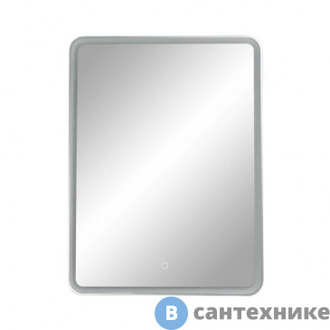 картинка Зеркало Orange Nature ON-60ZE с LED подсветкой и сенсорной кнопкой 60х80х3 см